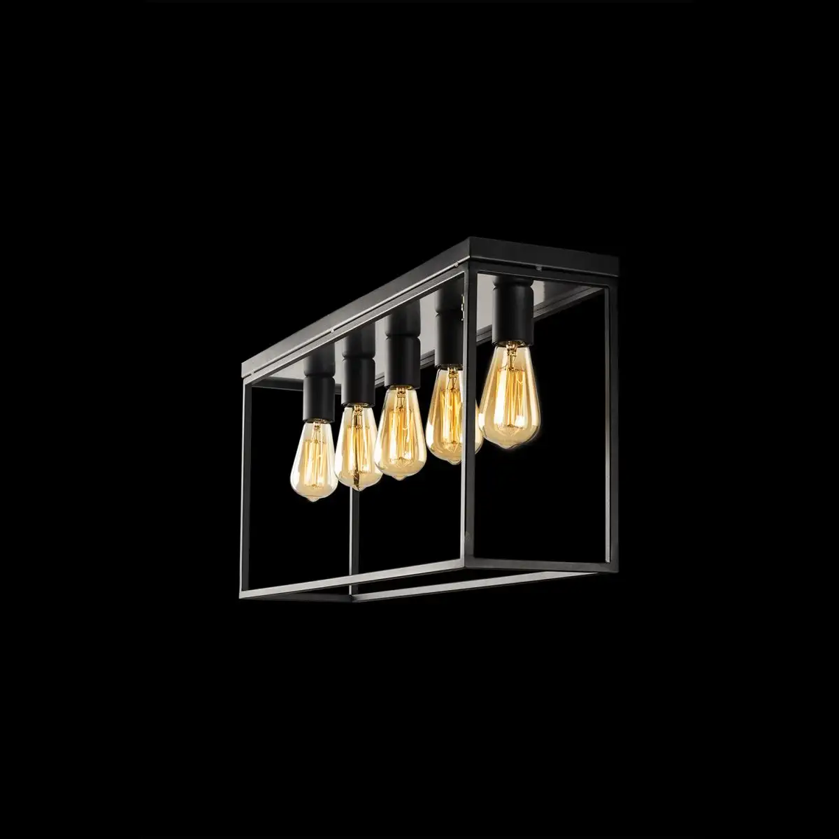 Lustra  negru homs ro11309