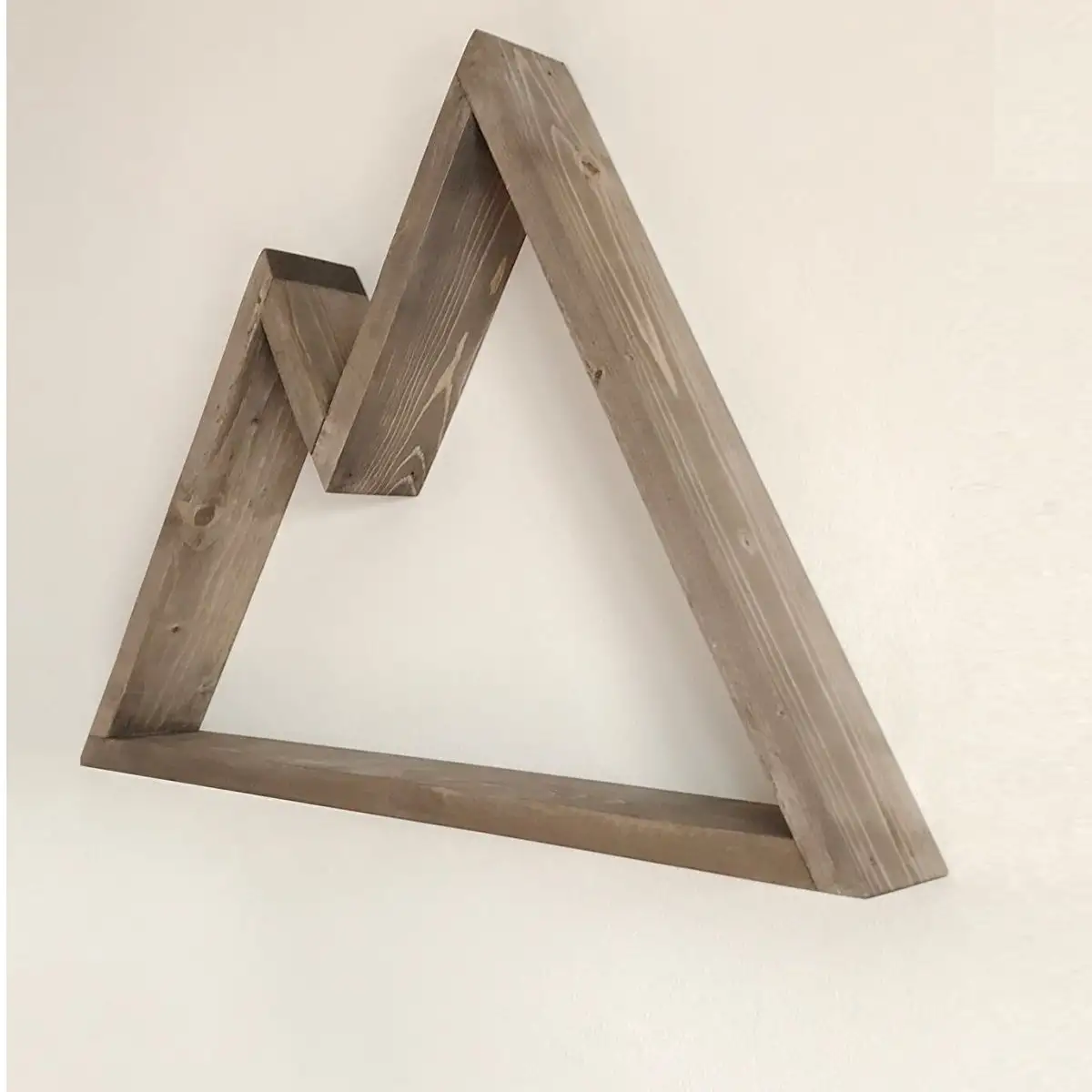 Raft de perete din lemn ,seria wood, Homs, natural, 48 x 33 x 6 cm,700134